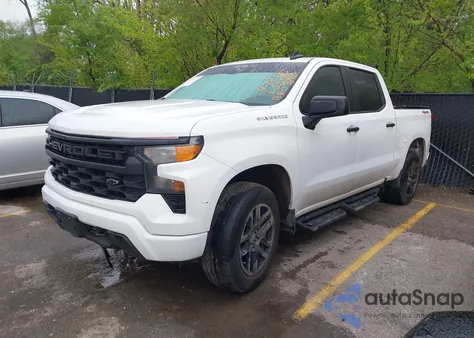2022 Chevrolet Silverado 1500 4Wd Short Bed Custom from USA, damaged, VIN 1GCPDBEK3NZ610647